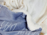 Double Layer Warm Fleece Blanket Throw Bedding Duvet Cover Throw Blanket 