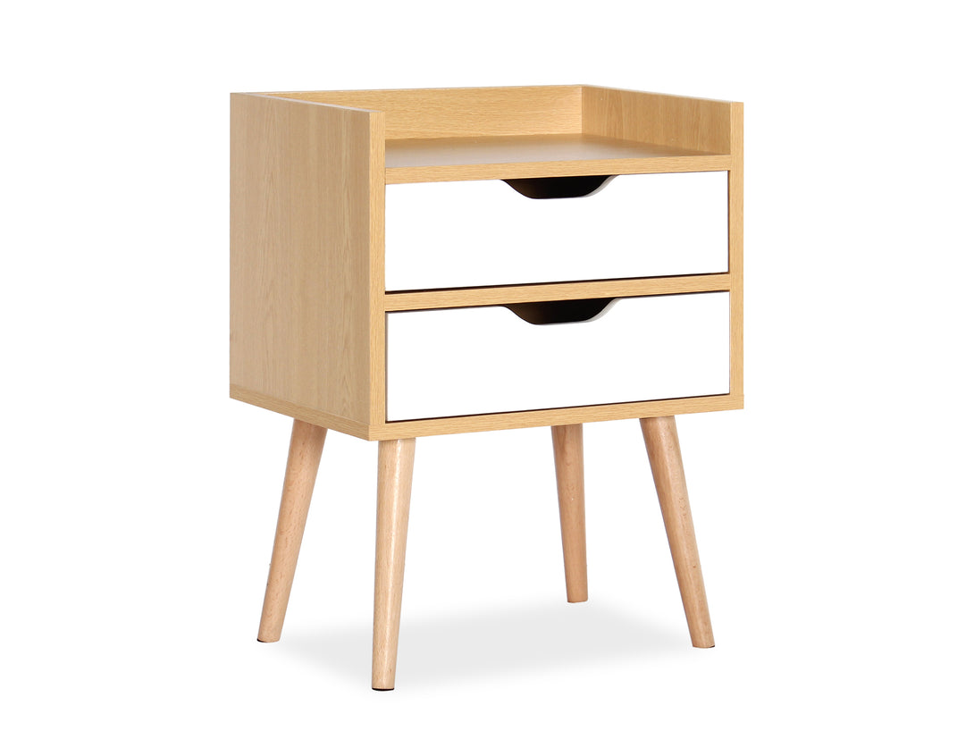 MARC Bedside Table Nightstand - OAK