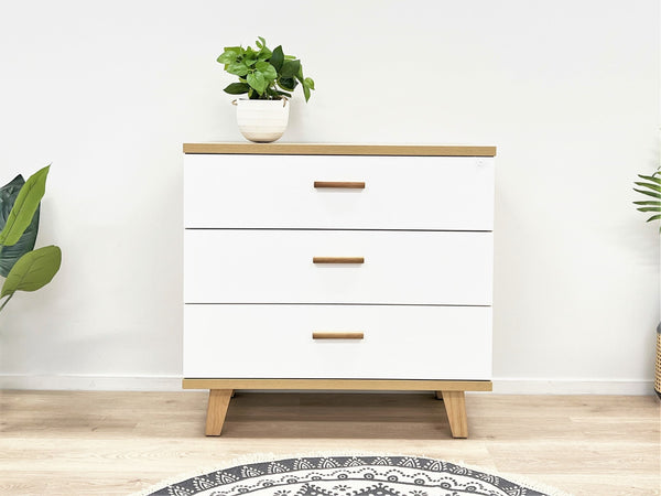 ALTON Tallboy 3 Drawers - OAK