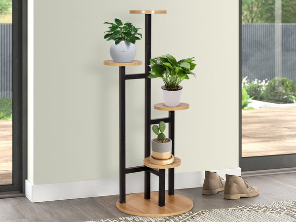 QUAIL 5 Tier Plant Stand - BLACK