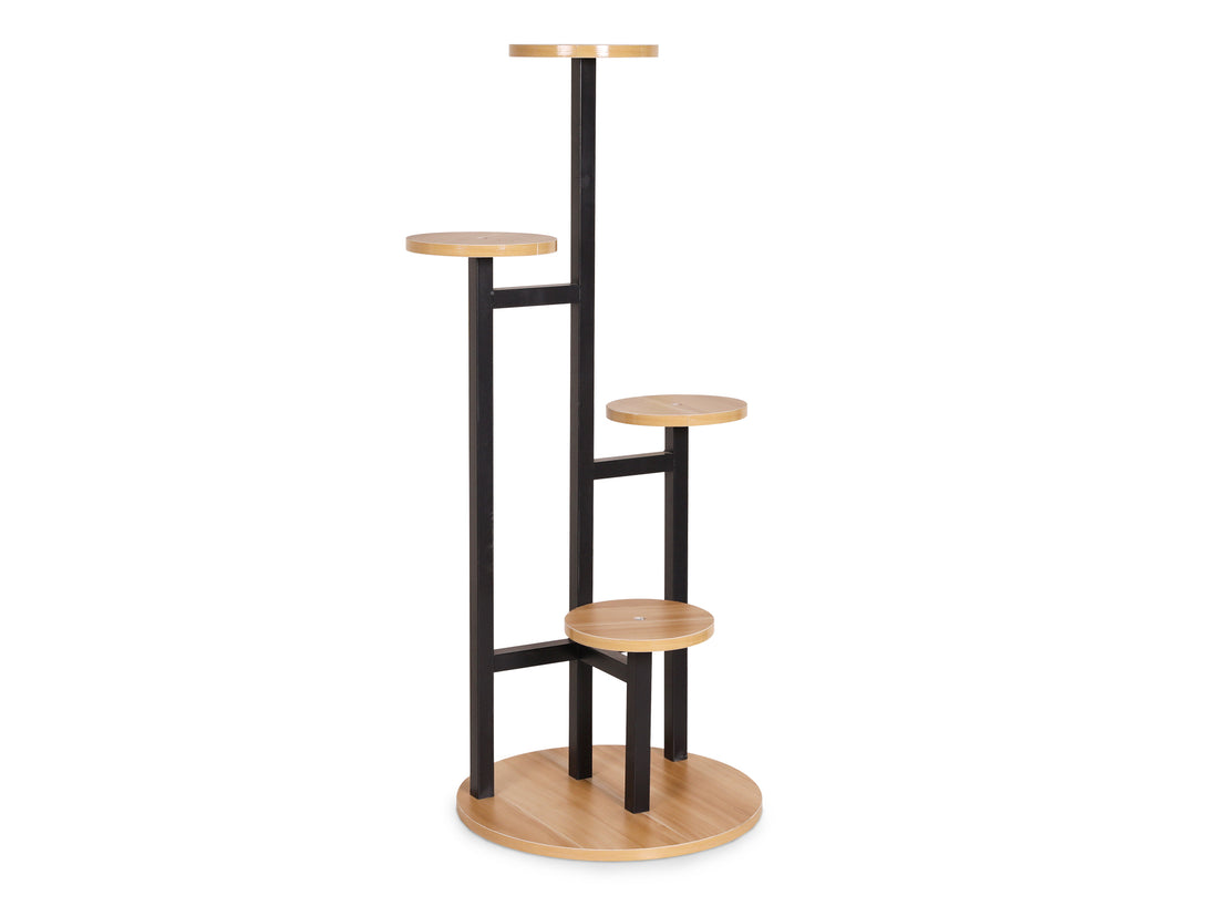 QUAIL 5 Tier Plant Stand - BLACK