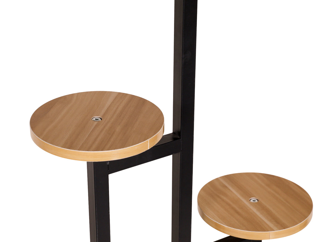 QUAIL 5 Tier Plant Stand - BLACK
