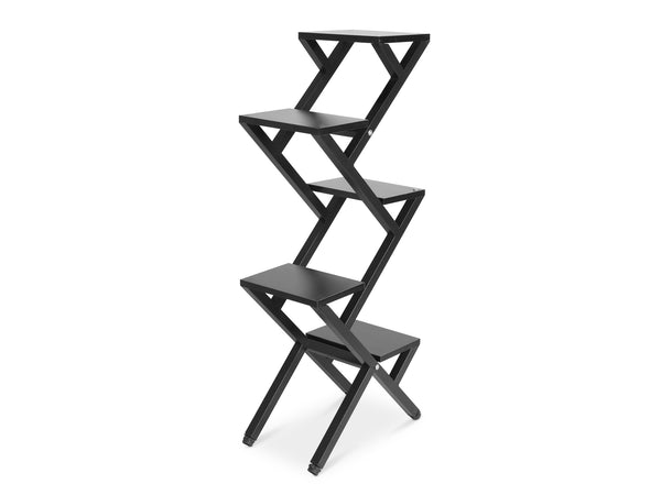 CRANE 5 Tier Plant Stand - BLACK