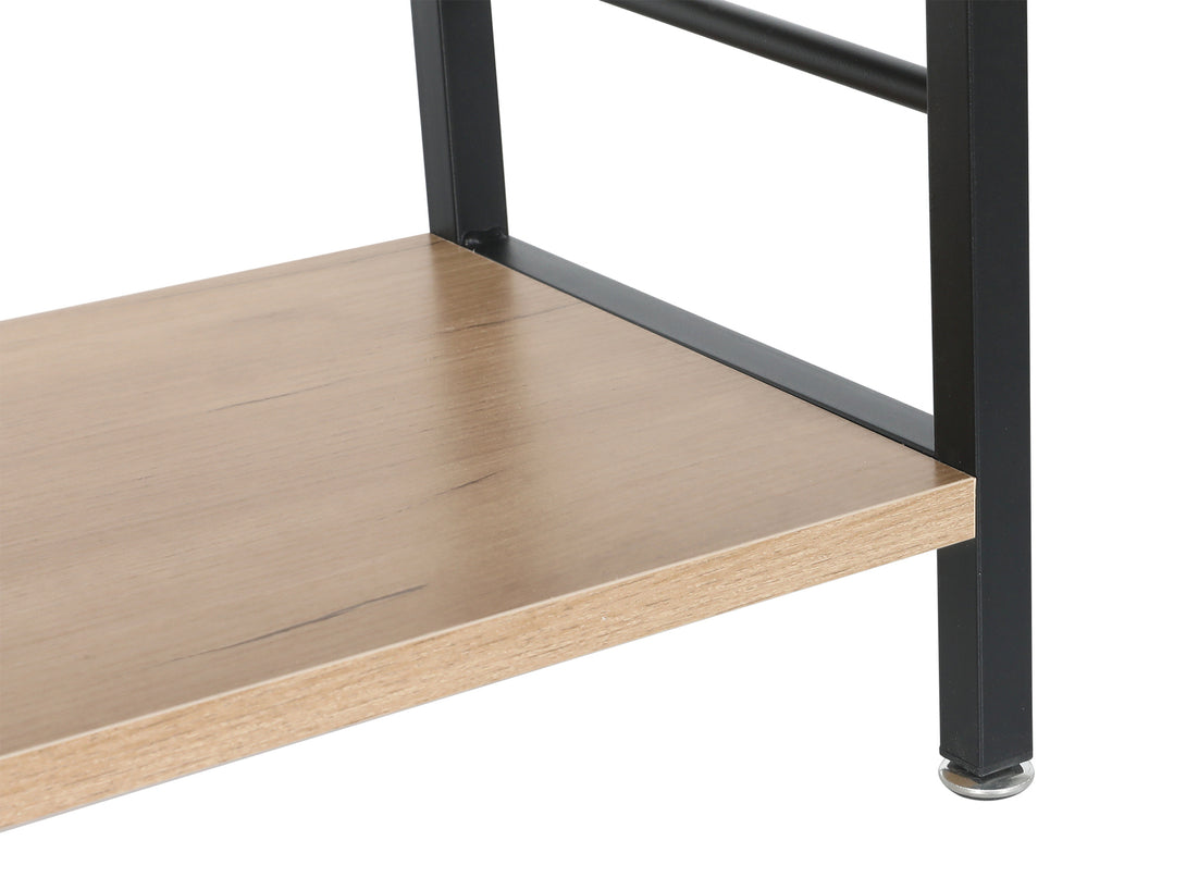 BIEL 5 Tier Bookshelf - OAK