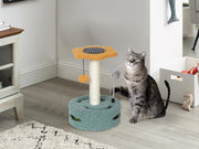 Cat Scratching Post with Toys