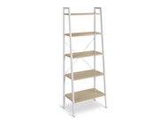 ROAN 5 Tier Ladder Shelf - WHITE