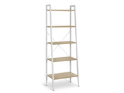 ROAN 5 Tier Ladder Shelf - WHITE