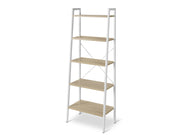 ROAN 5 Tier Ladder Shelf - WHITE