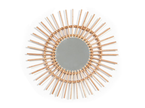 HOOPOE Rattan Wall Mirror