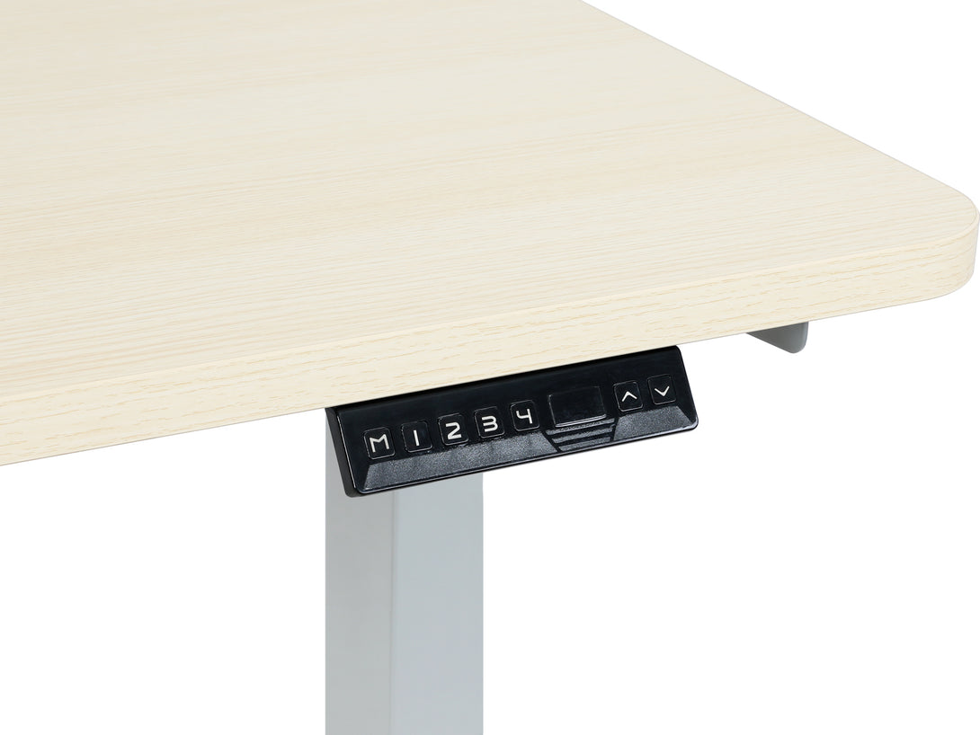 BENNIE 140CM Dual Motor Electric Standing Desk - BEIGE