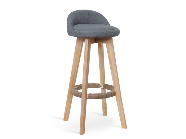 DOE Bar Stool Wooden Barstool 2PCS