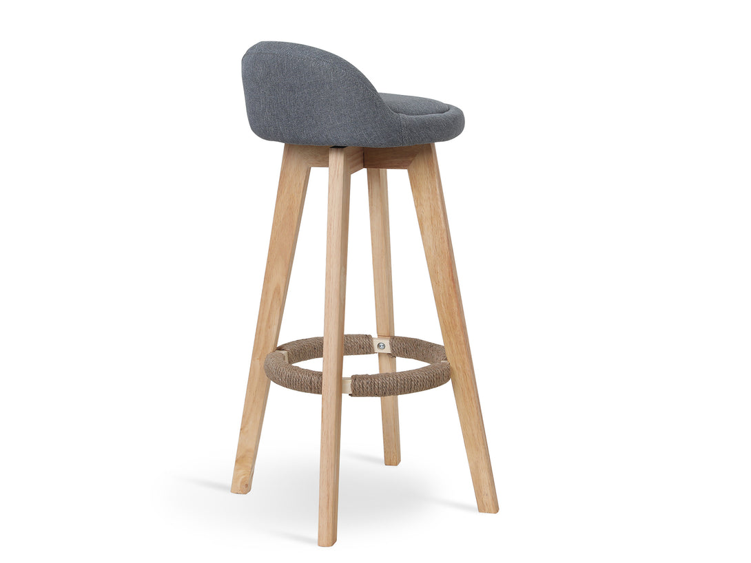 DOE Bar Stool Wooden Barstool 2PCS