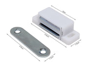 20pcs Heavy Duty Magnetic Cabinet Door Catch Strong Cupboard Door Latch