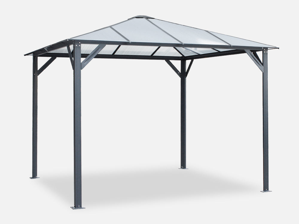 Patio Gazebo Aluminium Hardtop Gazebo 3x3M