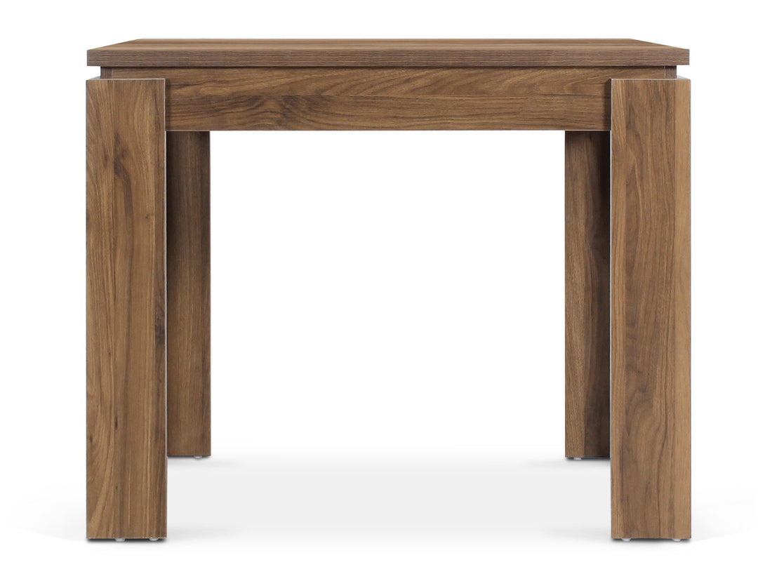 AZAR Dining Table Square 90 x 90cm - WALNUT