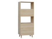 URMIA 150CM Bookshelf Storage Cabinet