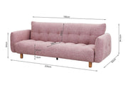COLMAR 3 Seater Sofa Bed