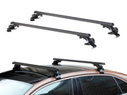 120cm Universal Car Top Roof Rack Cross Bars 2PCS - BLACK