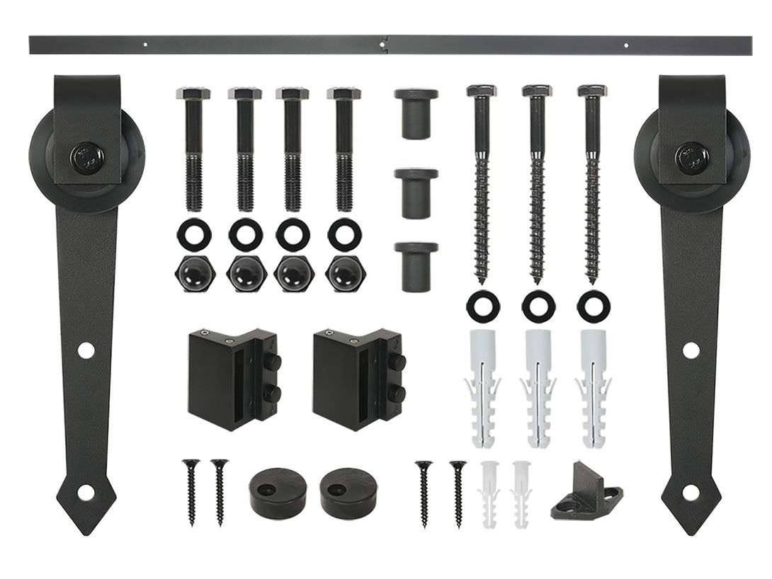 1.6M Sliding Door Barn Door Hardware Set