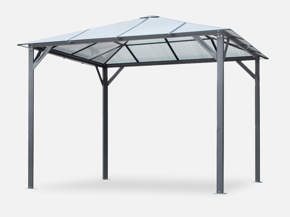 Patio Gazebo Aluminium Hardtop Gazebo 3x3M