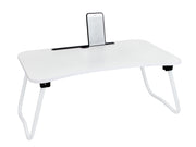 Portable Laptop Desk Laptop Tray Table - WHITE