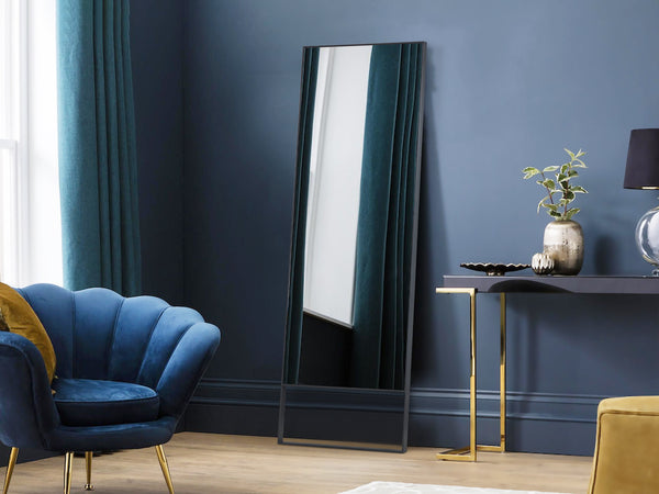 EMU Standing Mirror 220 x 80cm - BLACK