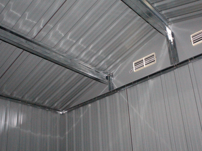 Garden Shed 2.0M x 2.6M x 2.1M GREY