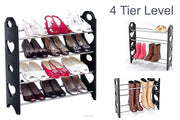 Shoe Rack for up to 12 Pairs of shoes - 4 Level