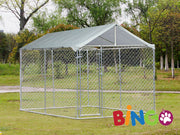 BINGO Dog Kennel 4x2.3x1.83m With Roof