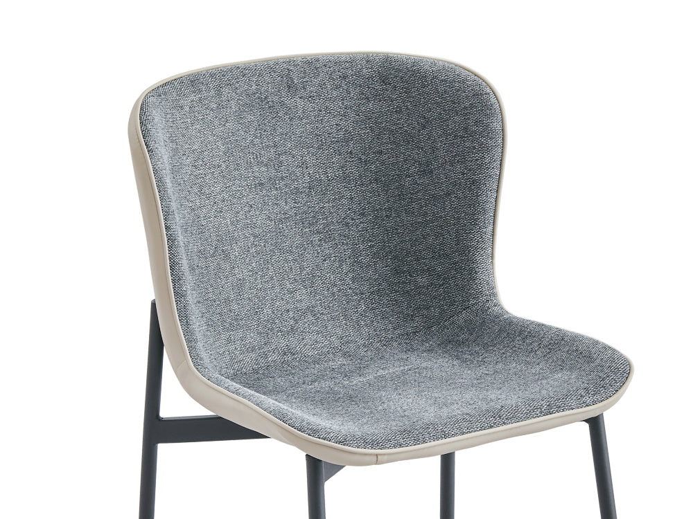 NAOMI 4PCS Dining Chair - GREY