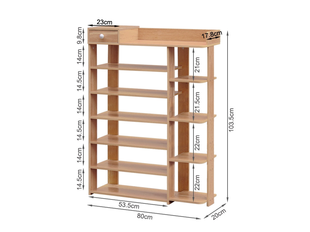 MATHESON 7 Tier Shoe Rack Shoe Storage Shelf