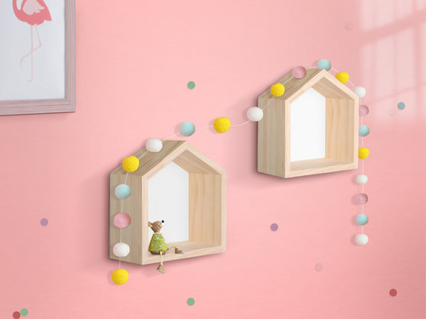 ITASY House Wall Shelf - WHITE