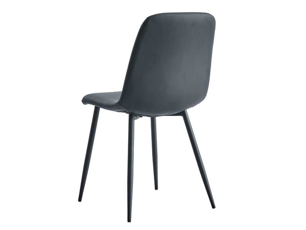 CALLIE 4PCS Dining Chair - DARK GREY