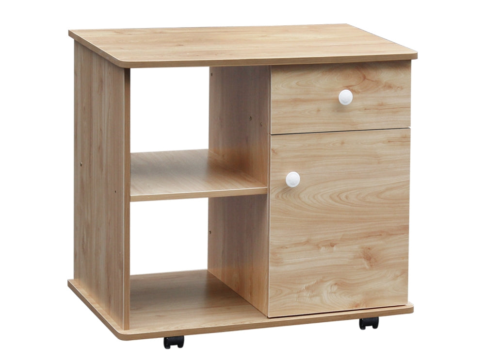 MALIGNE Storage Shelf Office Cabinet on Wheels