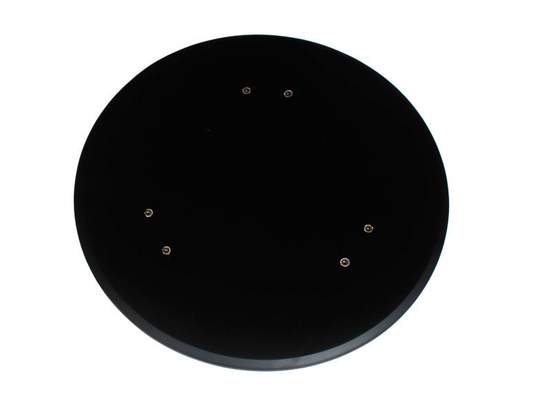 FINLEY Dining Table Round 80x76cm BLACK