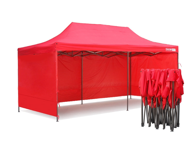 TOUGHOUT Breeze Gazebo 3x6M RED