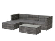 CURACAO Rattan Outdoor Furniture Sofa Set 5PCS