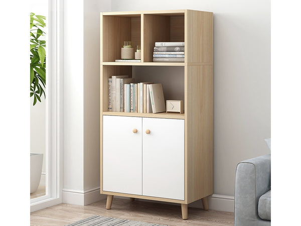 URMIA 120CM Bookshelf Storage Cabinet