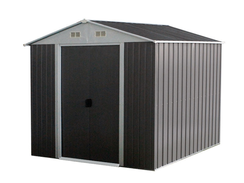 Garden Shed 2.0M x 2.6M x 2.1M GREY