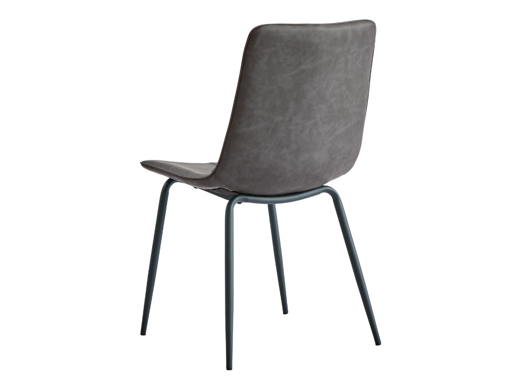 ROWAN 4PCS Dining Chair - DARK GREY