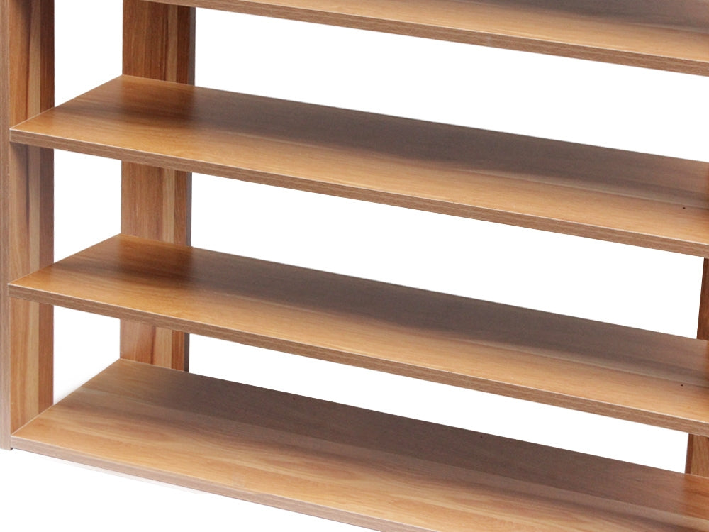 PUKAKI 8 Tiers Shoe Rack Organiser Shelf - MAPLE