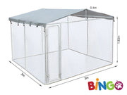 BINGO Dog Kennel 3x3x1.83m With Roof