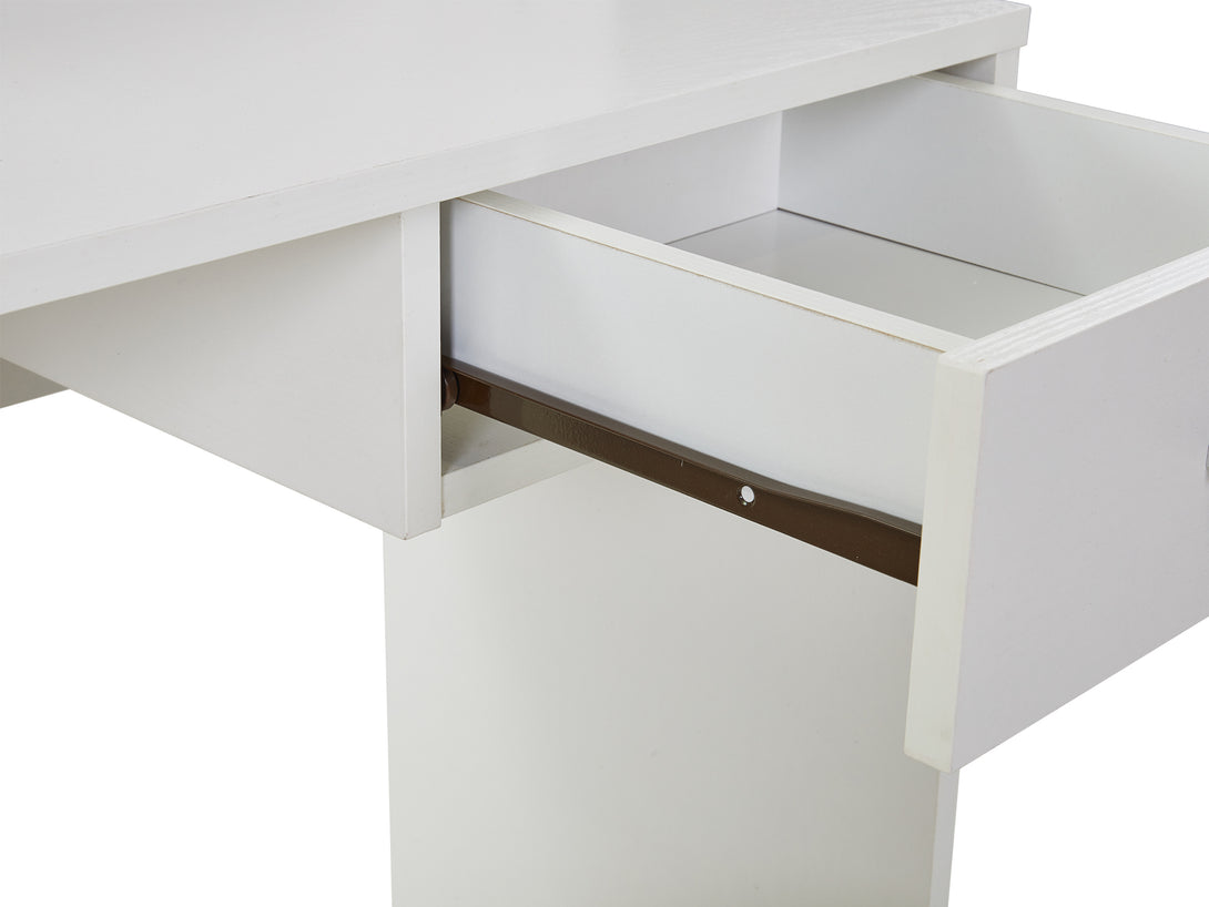 MAKALU Dressing Table Set with 1 Drawer 2PCS - WHITE