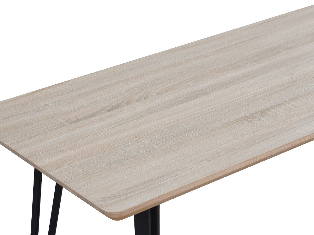 ALLIE Dining Table Rectangle 120x70cm - OAK