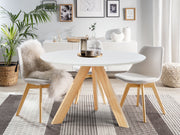 Cato Dining Table Round 120 x 74cm - White