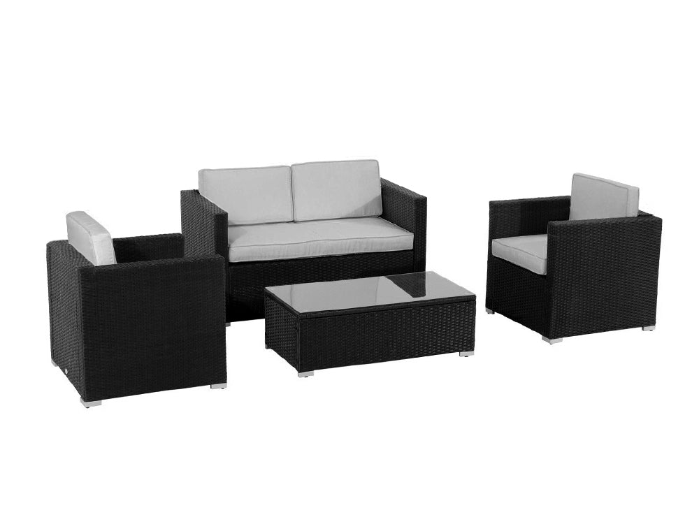 MOOREA Rattan Outdoor Sofa Set 4PCS