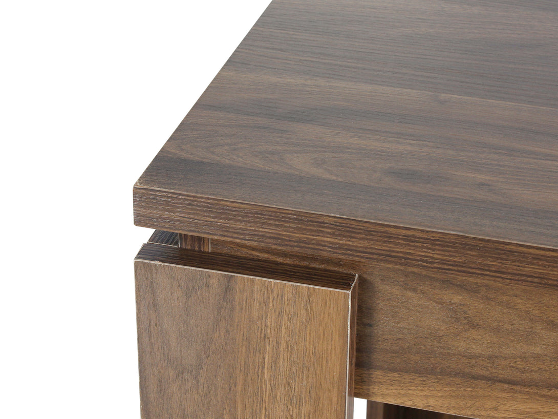 AZAR Dining Table Square 90 x 90cm - WALNUT