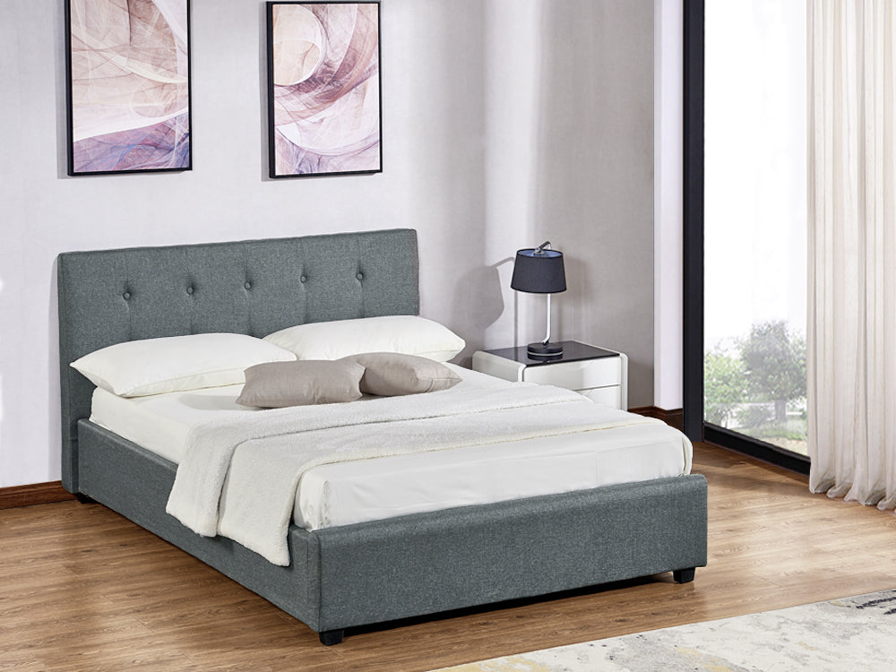 AORAKI Double Bed Frame - GREY