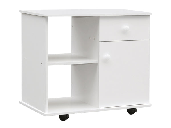 MALIGNE Storage Shelf Office Cabinet on Wheels