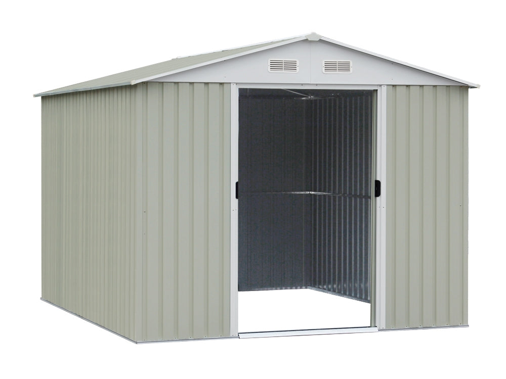 Garden Shed 3M x 2.6M x 2.1M BEIGE